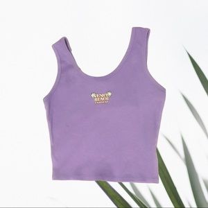Venice Beach California Summertime cropped tank